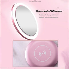 Wireless Charging LED Makeup Mirror Review 2019 - Ofcours For Women