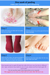 Exfoliating Foot Mask Pedicure - Ofcours For Women